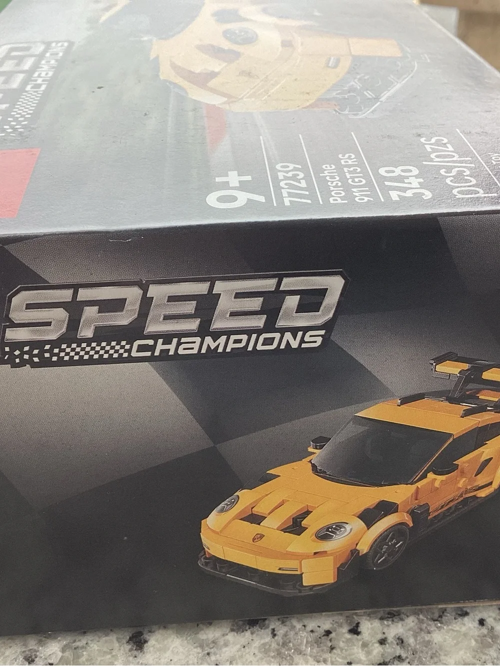 Champion Yellow Porsche GT3 RS Building Set Lego